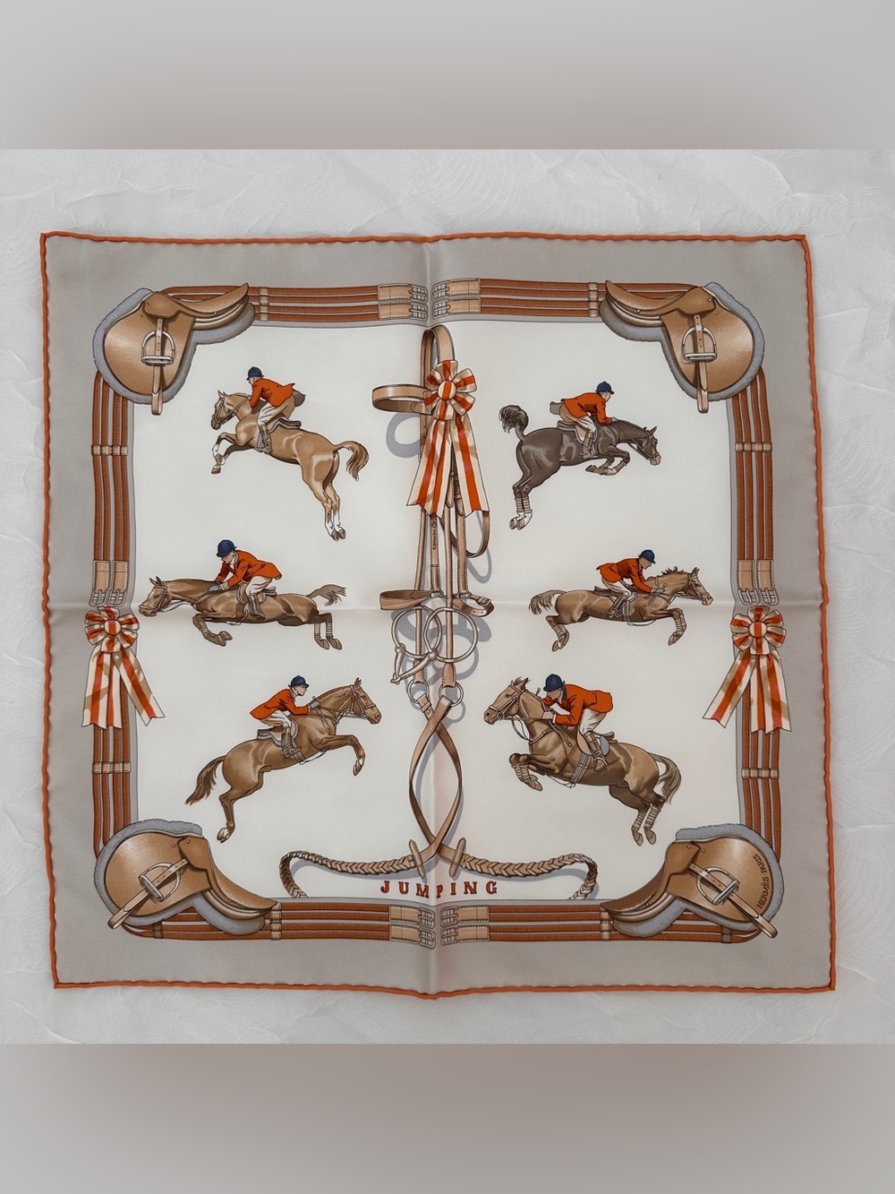 Hermes Jumping scarf 45